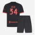 Tanie Strój piłkarski AC Milan Mario Gila #34 Koszulka Trzeciej dla dziecięce 2026-27 Krótkie Rękawy (+ szorty)